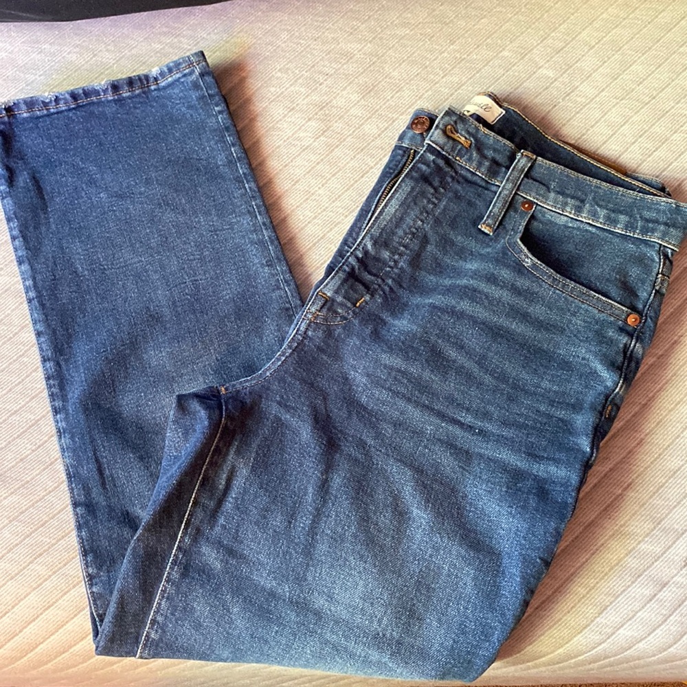 Madewell Slim Demi-Boot Jeans in Sundale Wash